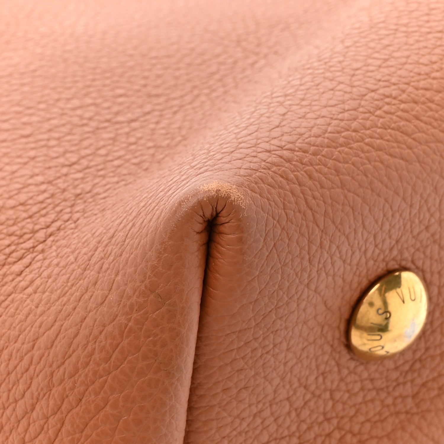 Grained Calfskin Low Key Hobo PM Cognac