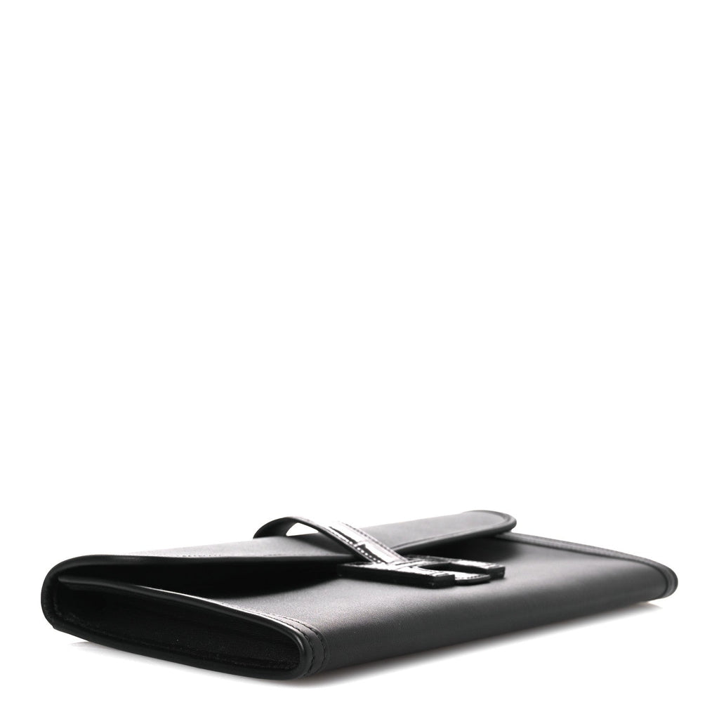 Swift Shiny Alligator Jige Elan 29 Touch Clutch Black