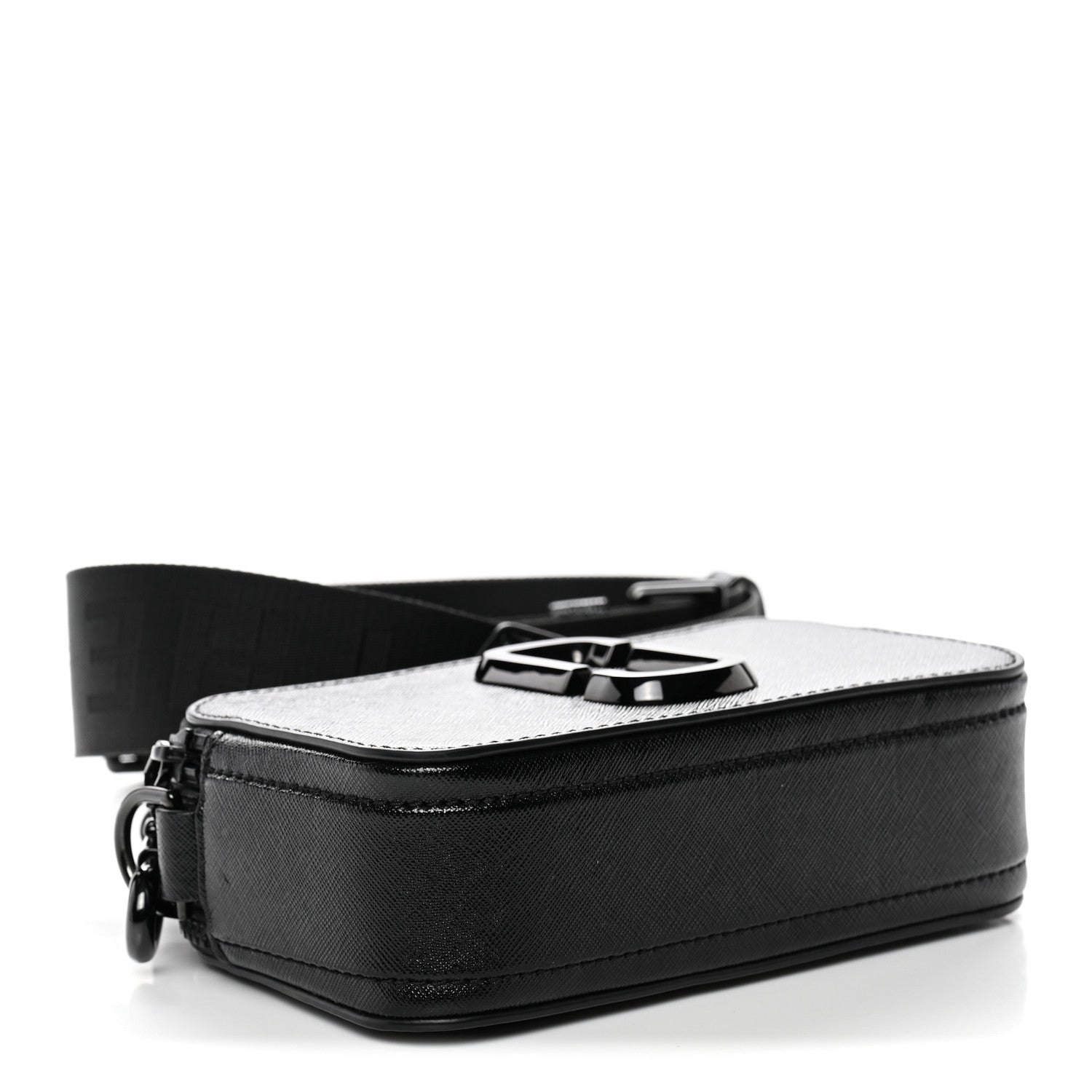 Saffiano Snapshot Camera Bag Black