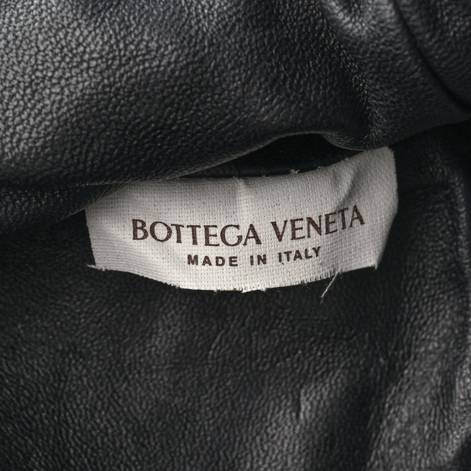 Nappa Intrecciato The Mini Pouch Black