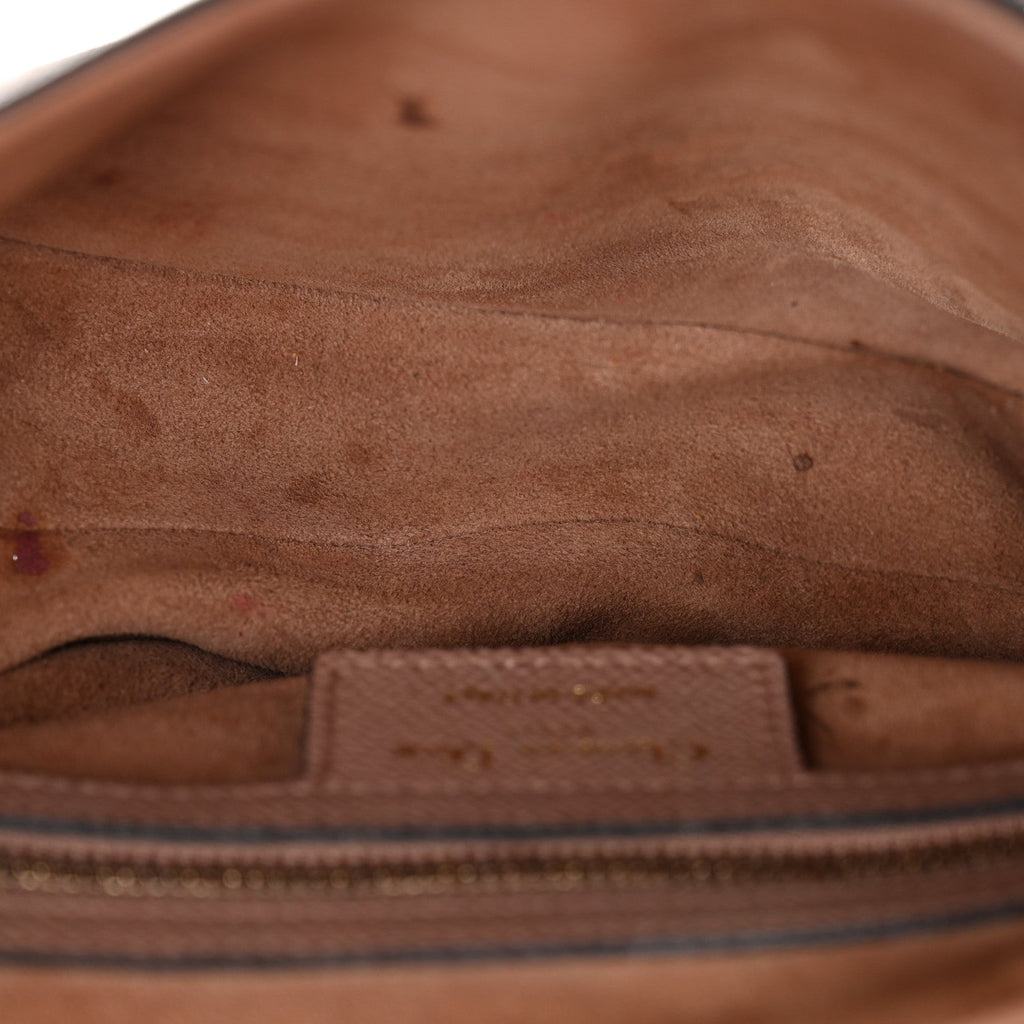 Grained Calfskin Saddle Bag Fard