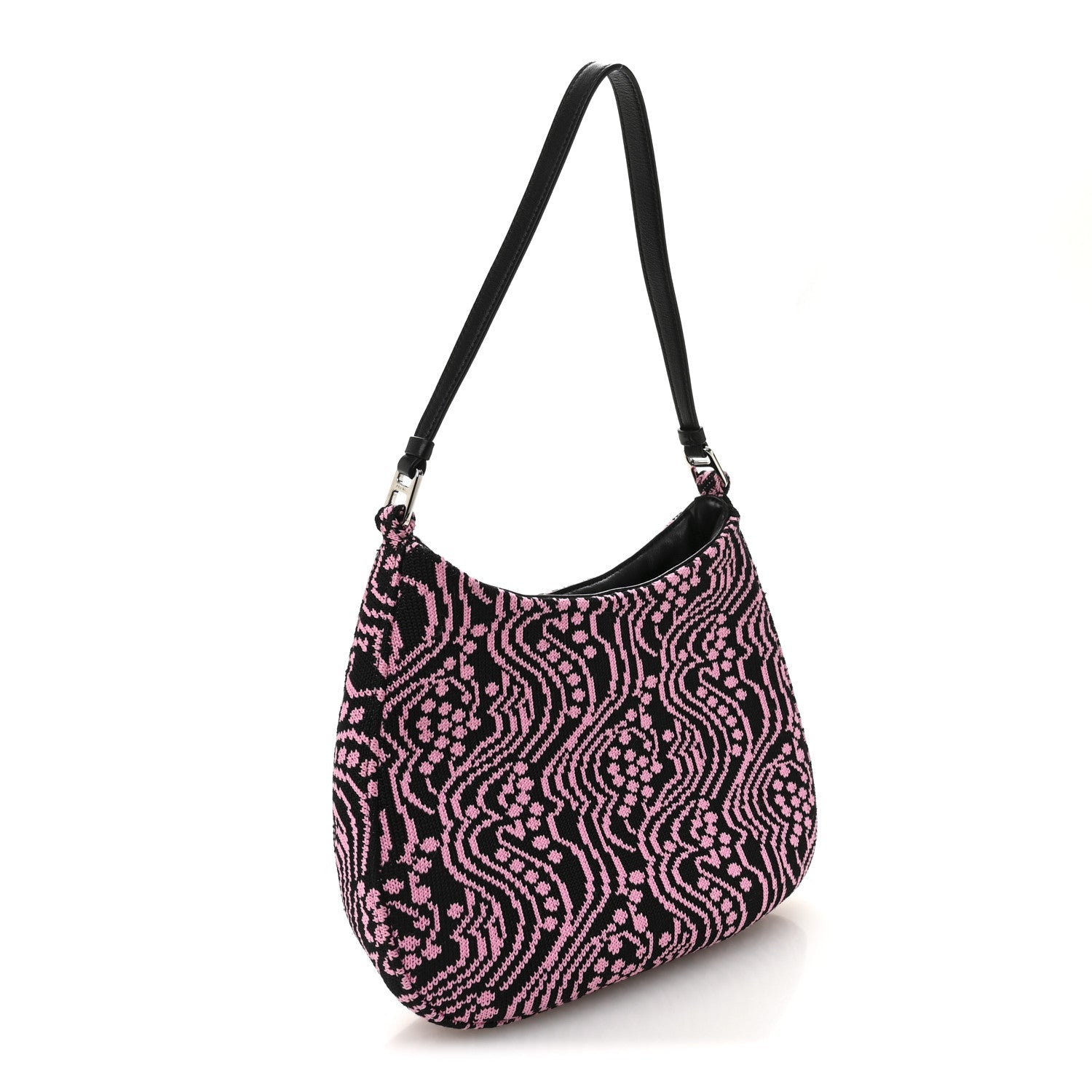 Maglia Jacquard Cleo Shoulder Bag Black Rosa