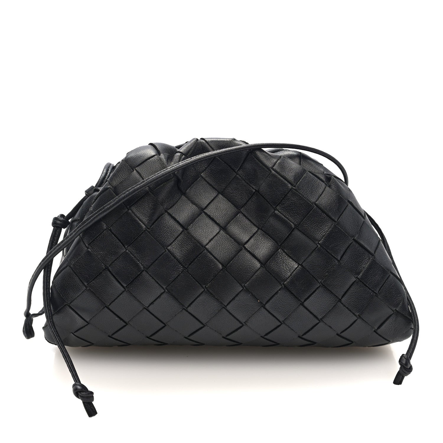 Nappa Intrecciato The Mini Pouch Black