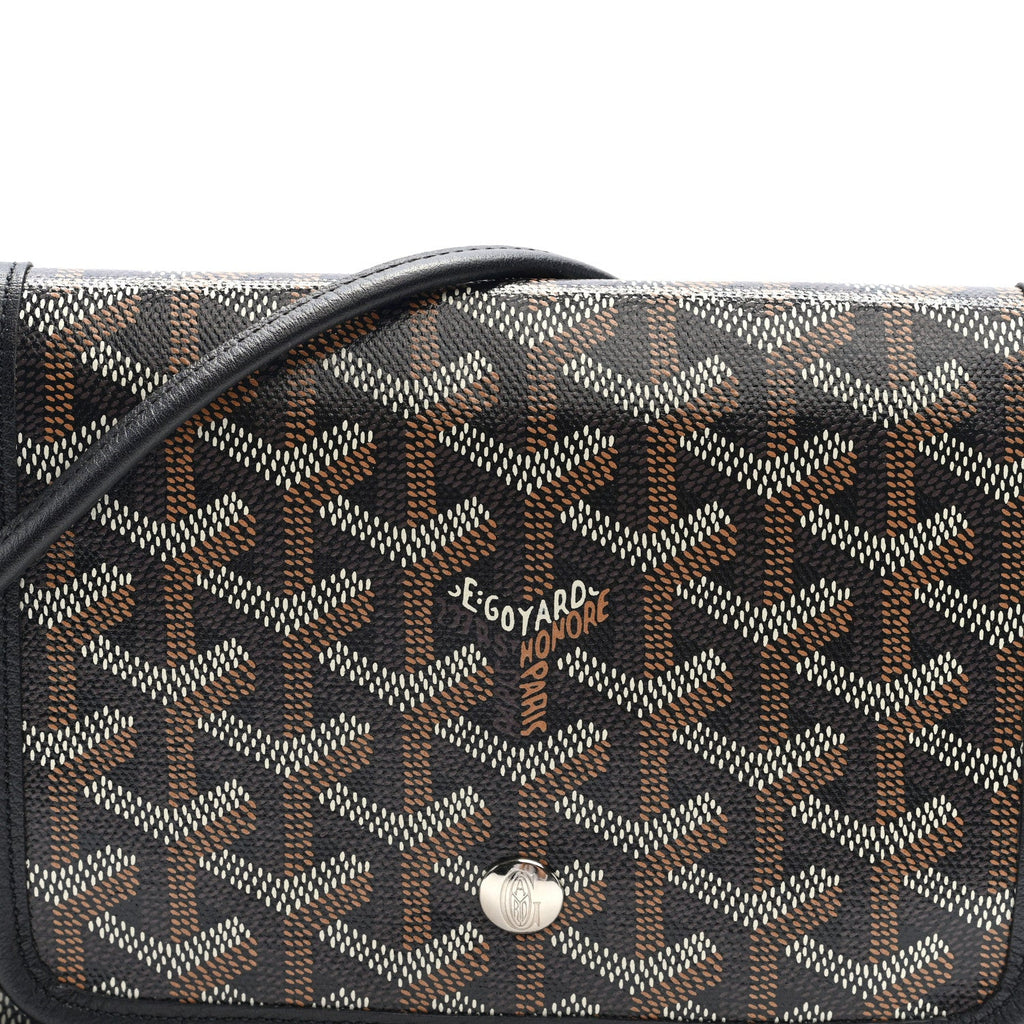 Goyardine Plumet Wallet Clutch Black
