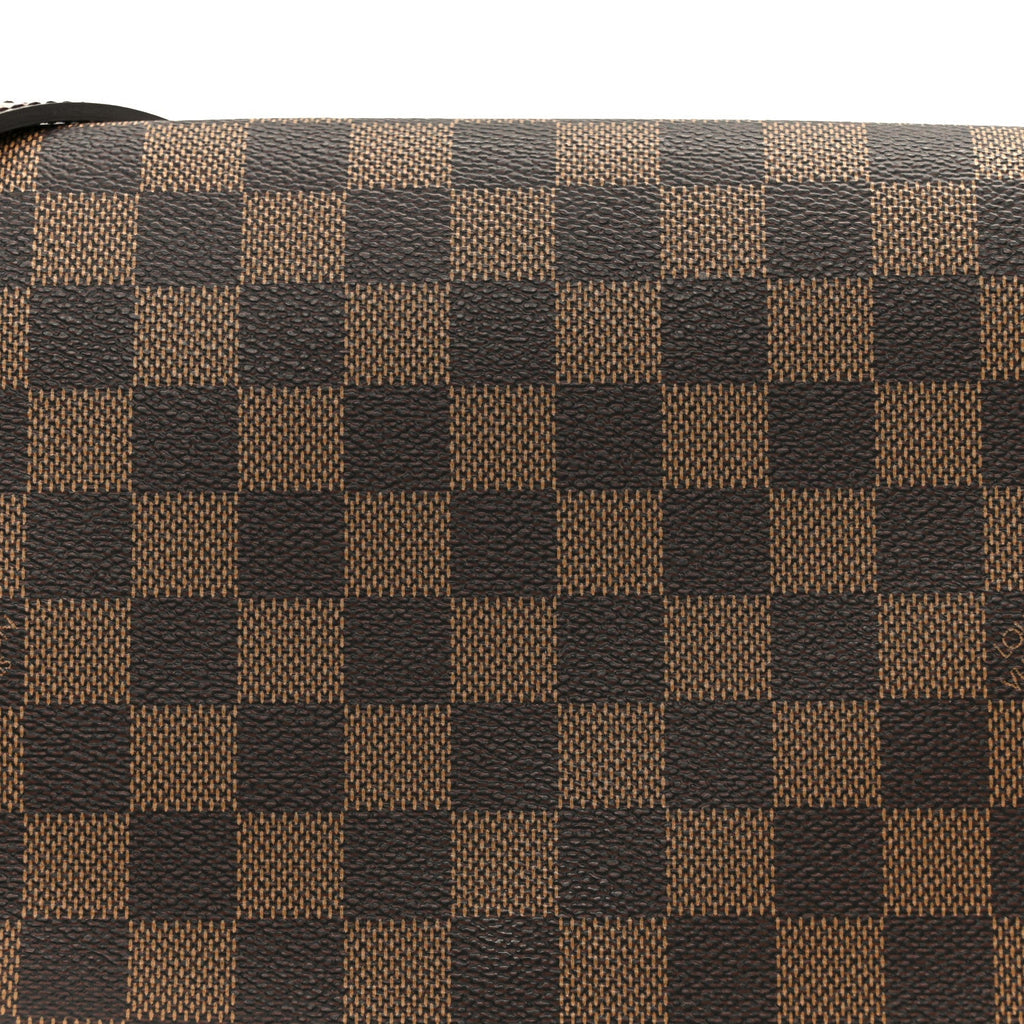 Damier Ebene Musette Tango Long Strap