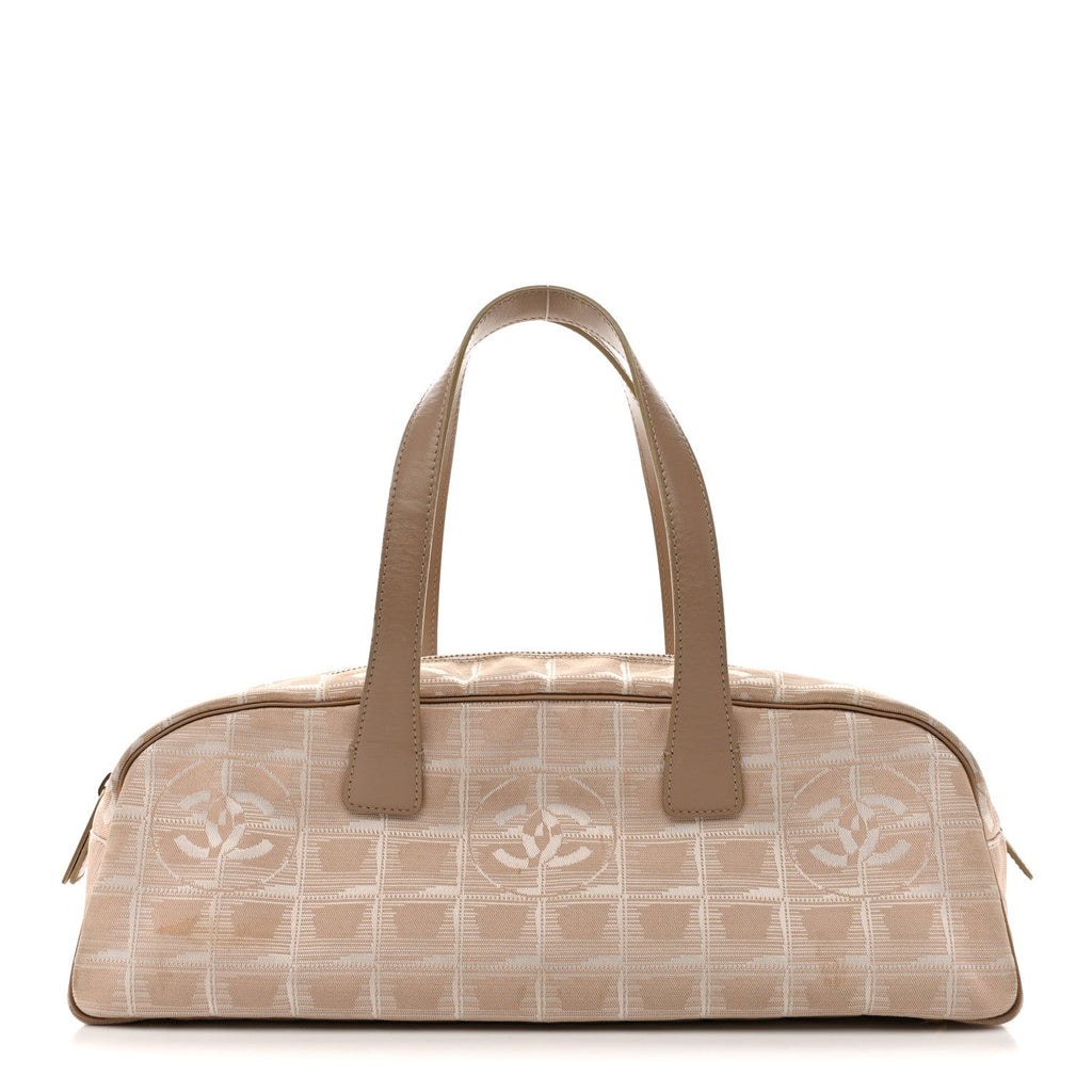 Nylon Travel Bowler Beige