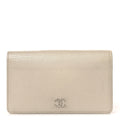 Caviar Sevruga Yen Wallet Silver