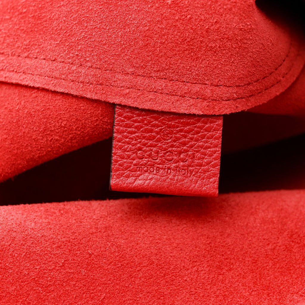 Calfskin Large Elton John Levon-Goodbye Tote Red