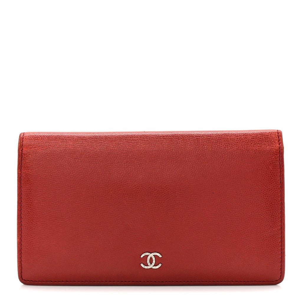 Caviar Sevruga Yen Wallet Red