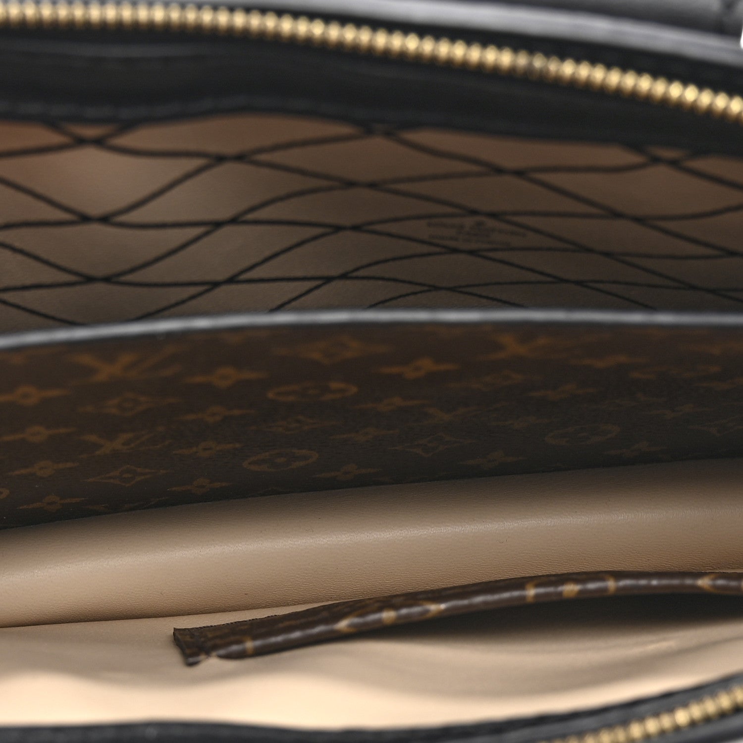 Reverse Monogram Trunk Clutch