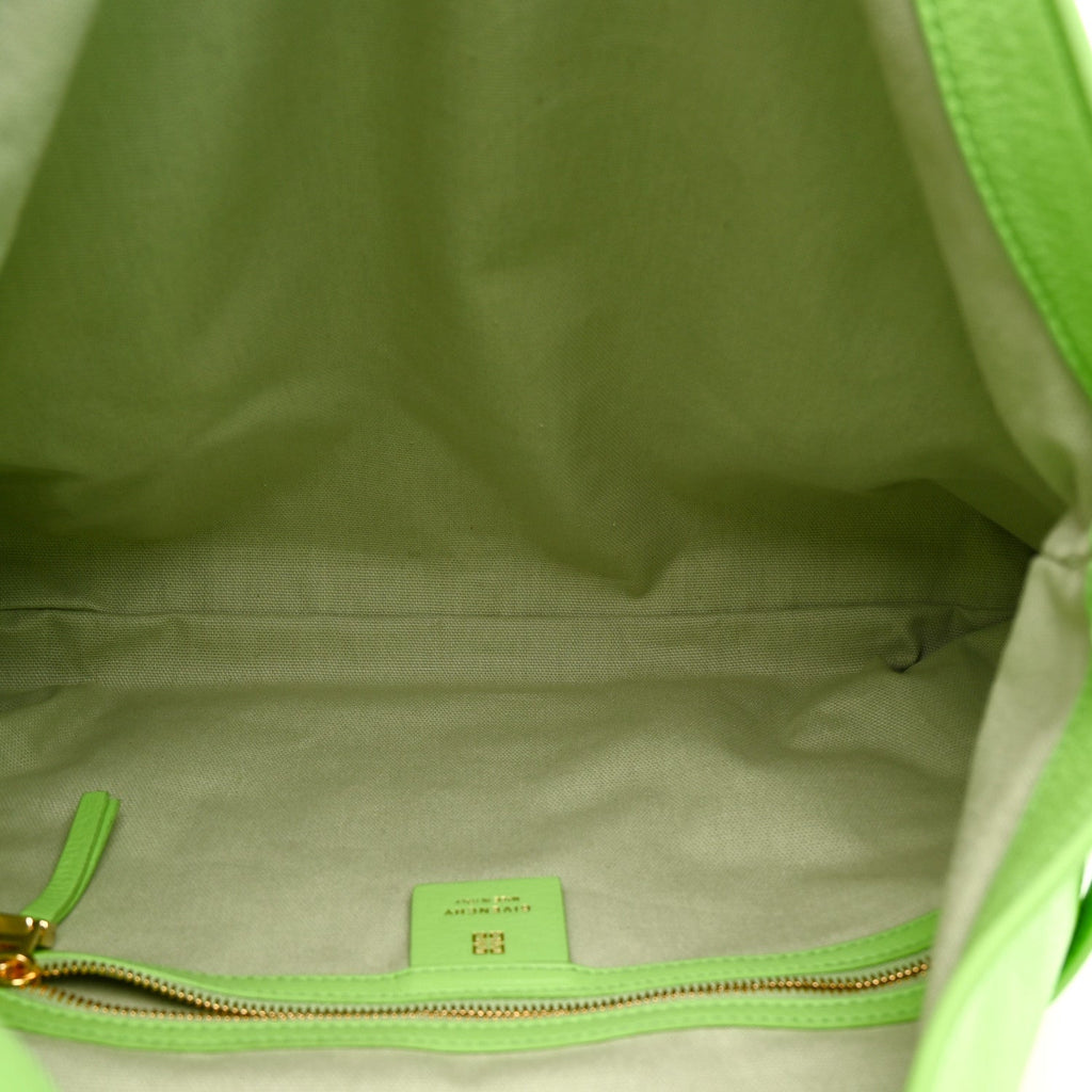 Calfskin Medium Voyou Bag Green