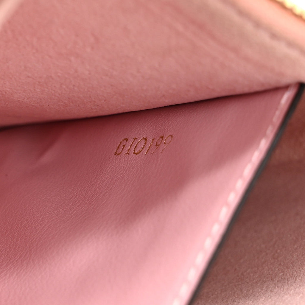 Monogram Giant Double Zip Pochette Rouge