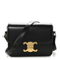 Shiny Calfskin Teen Triomphe Black