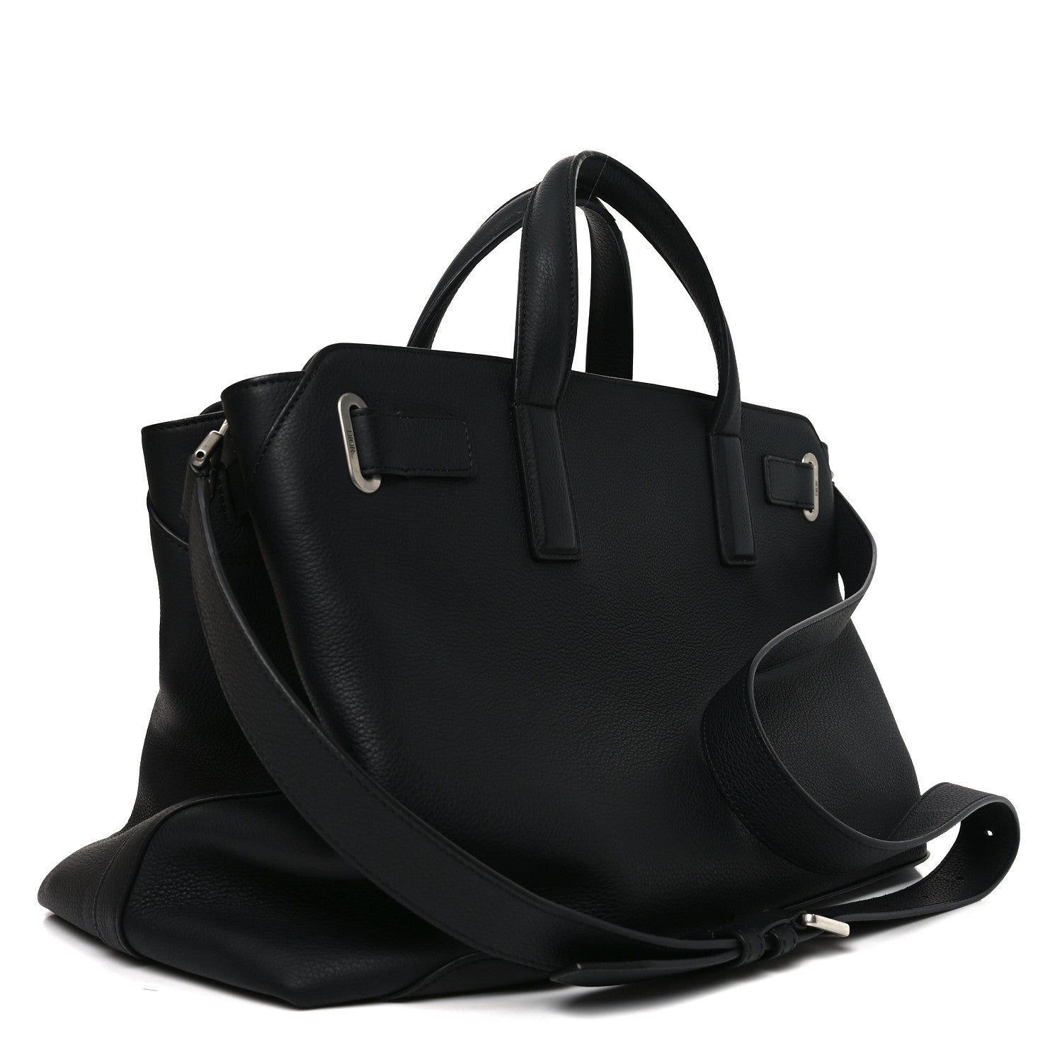 Icons Calfskin Medium Normandie Tote Black
