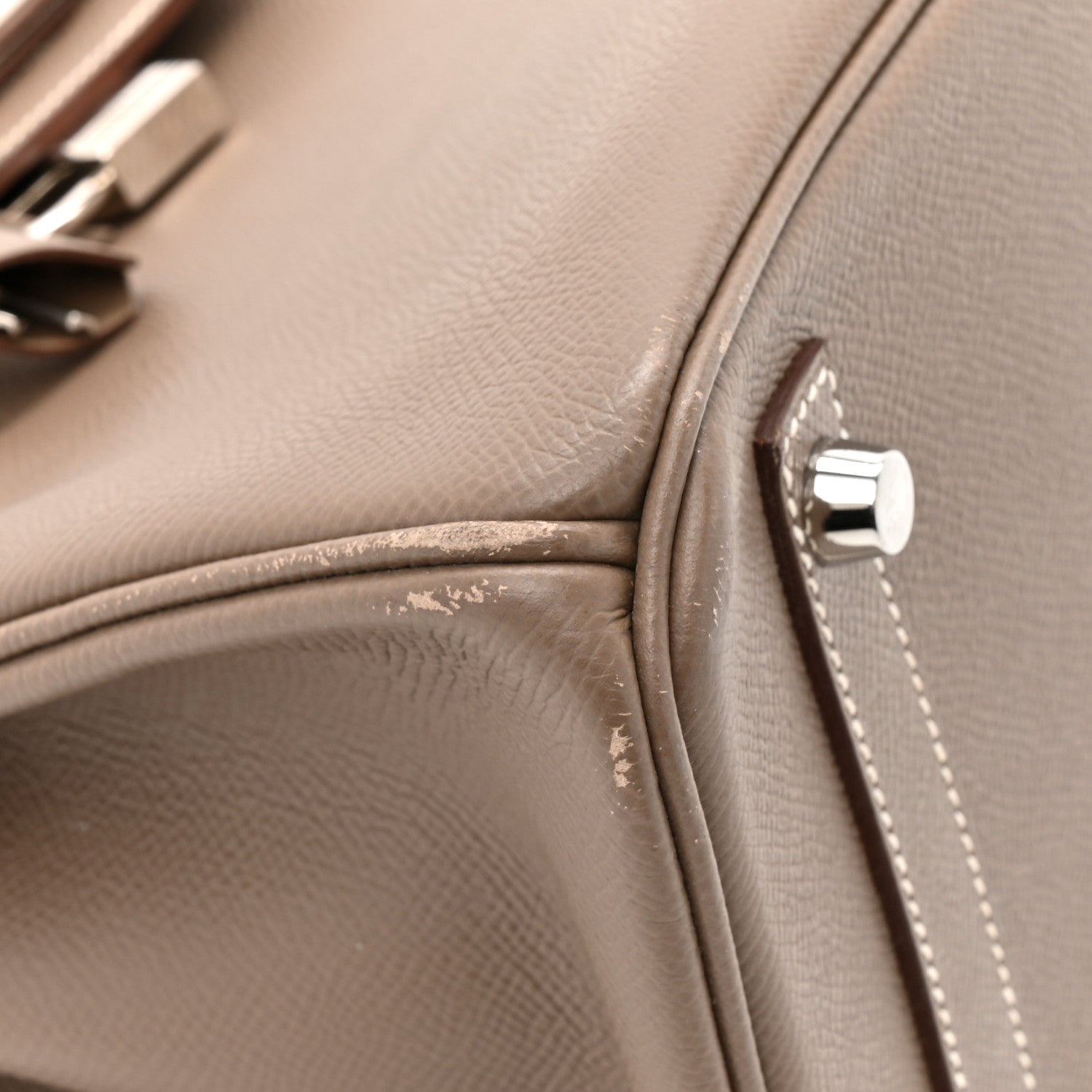 Epsom Birkin 30 Etoupe