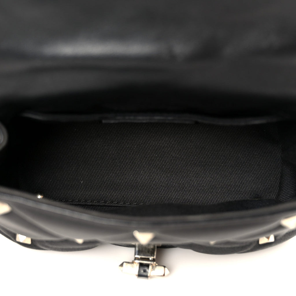 Nappa Mini Candystud Crossbody Bag Black