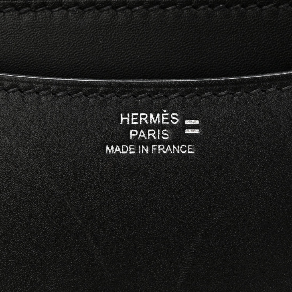 Veau Monsieur Lizard Constance 18 Black Ombre