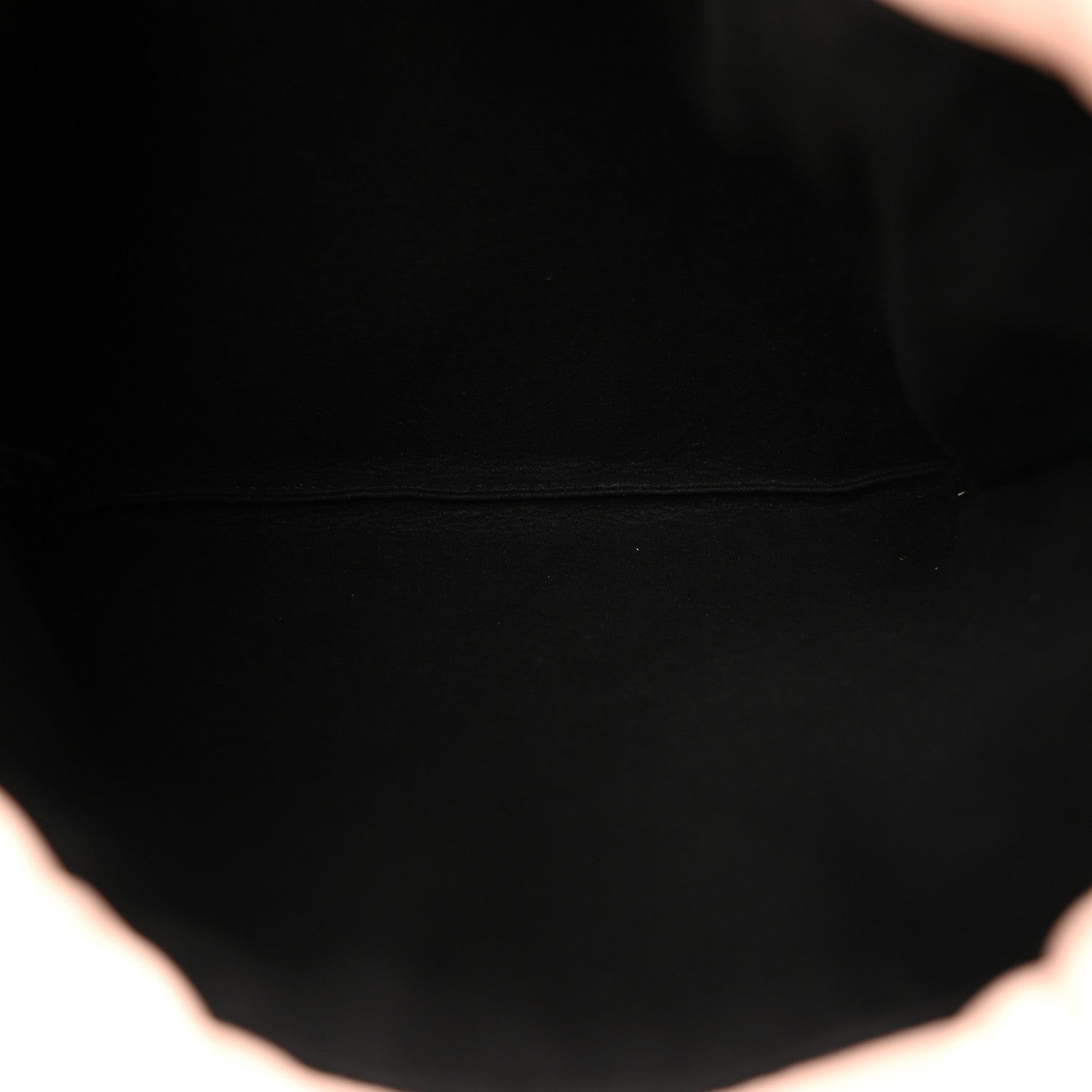 Soft Nappa Logo Small Drawstring Pouch Bag Rosa Quarzo Black