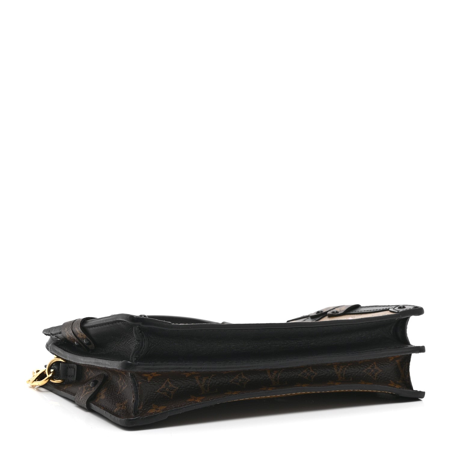 Reverse Monogram Trunk Clutch