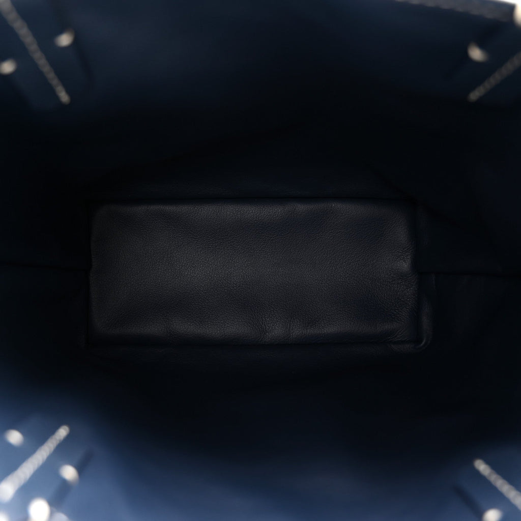 Goyardine Reversible Mini Anjou Navy
