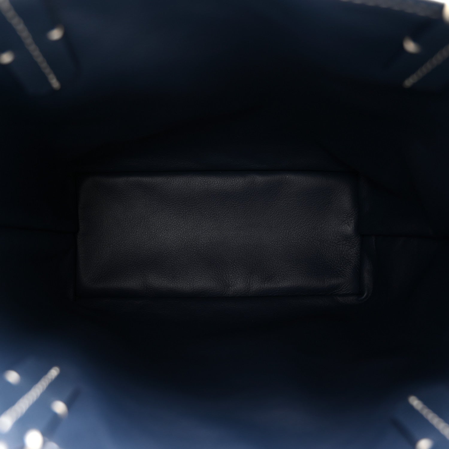 Goyardine Reversible Mini Anjou Navy