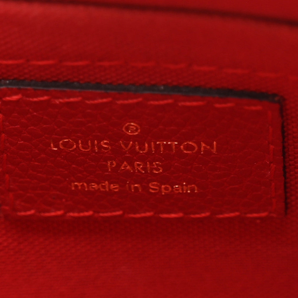 Monogram Pallas Clutch Poppy