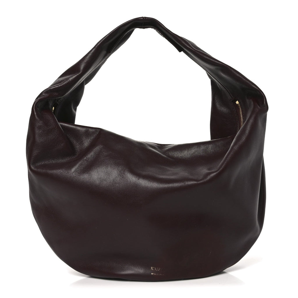 Calfskin Medium Olivia Hobo Burgundy