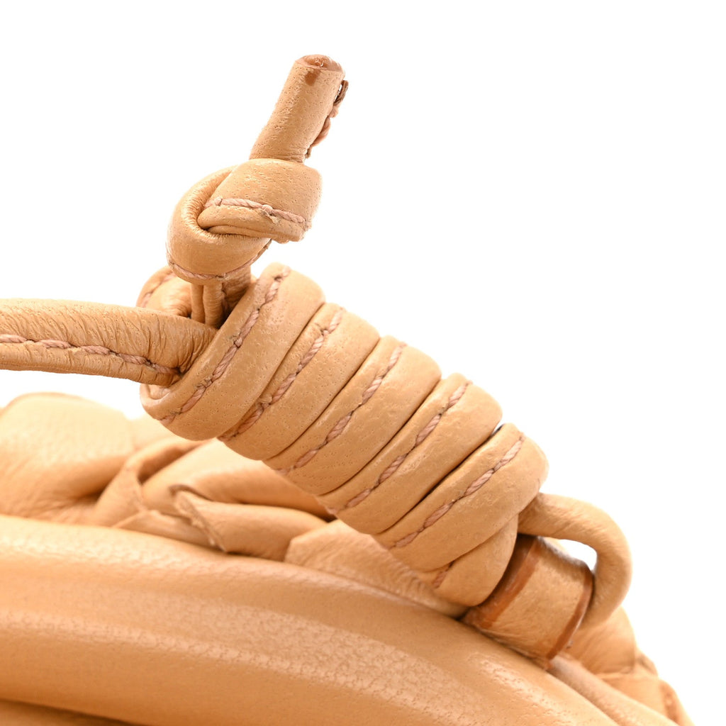 Nappa Intrecciato The Mini Pouch Almond