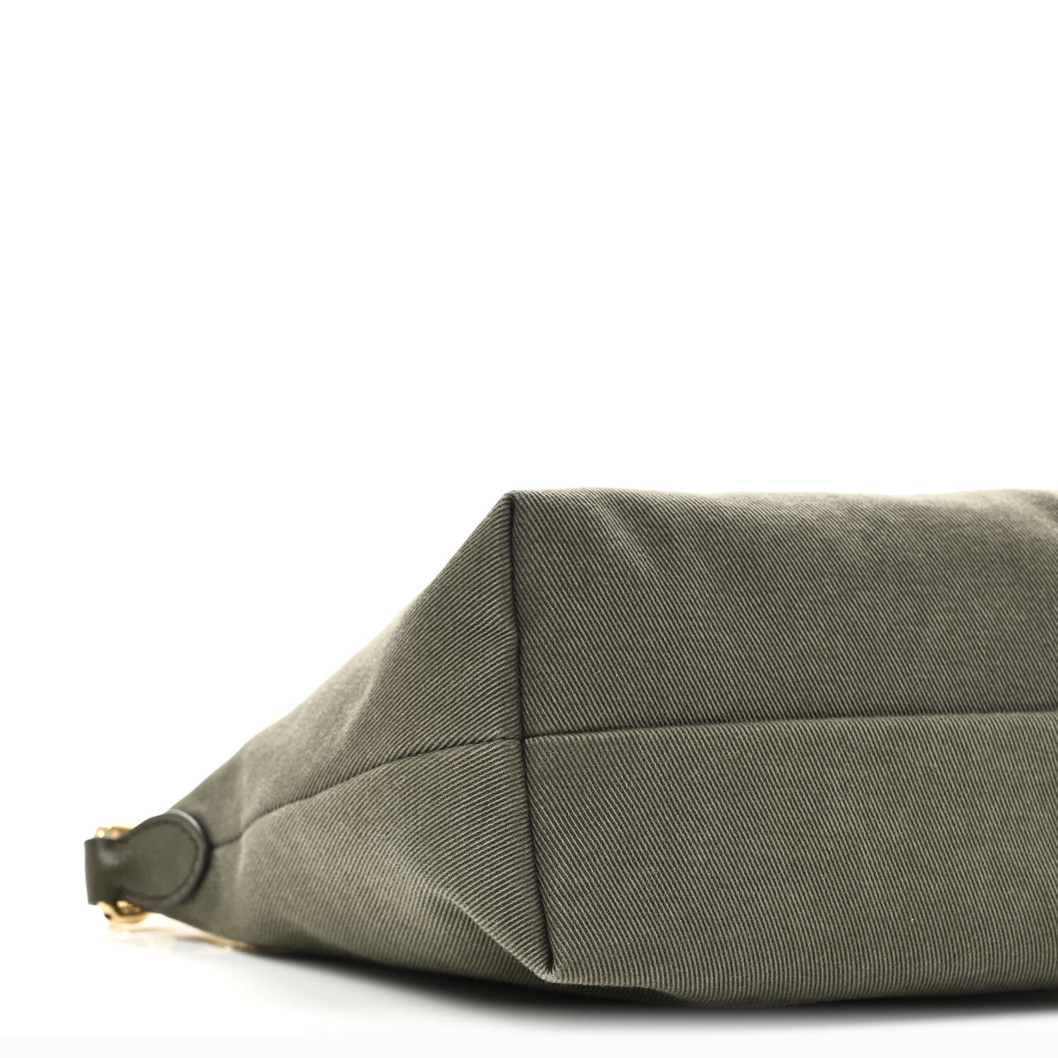Canvas Gabardine Pouch Green
