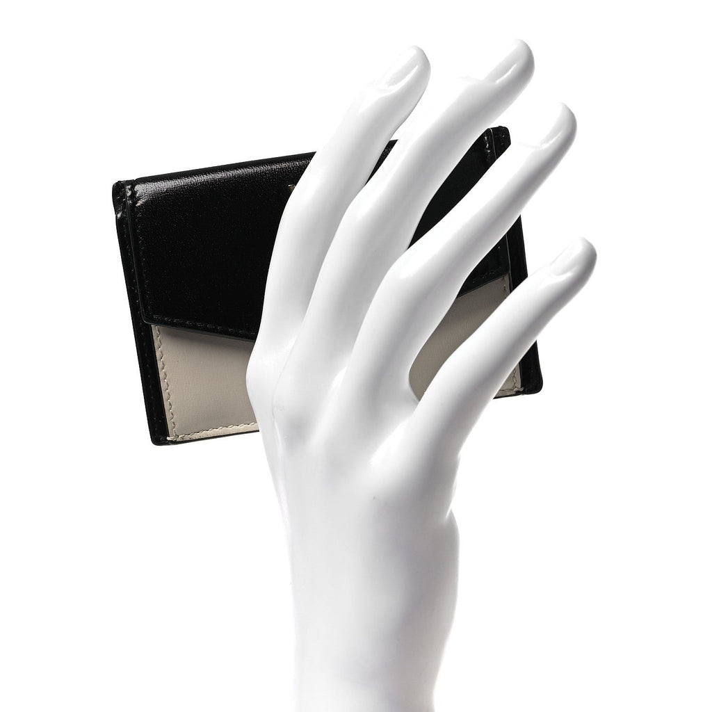Calfskin Uptown Monogram  Case Black Crema