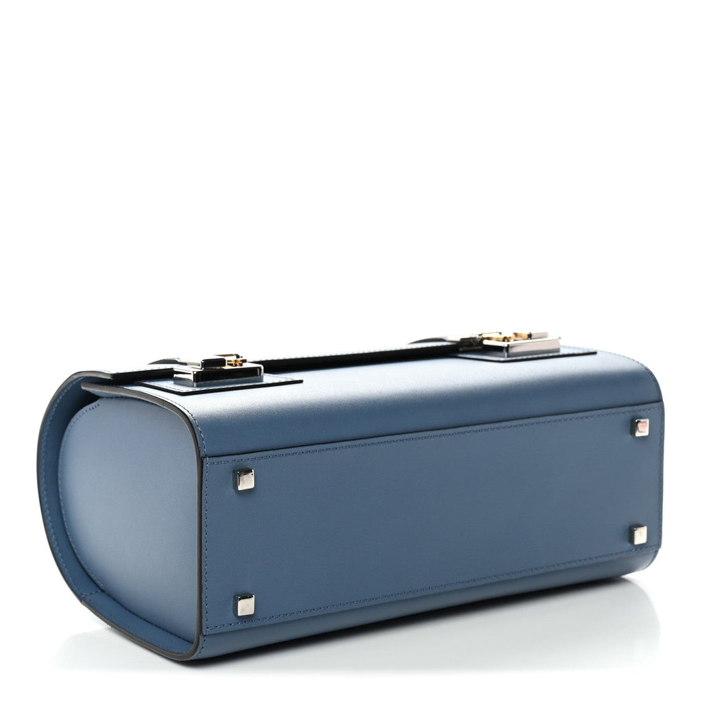 Box Calfskin Cabotin Blue