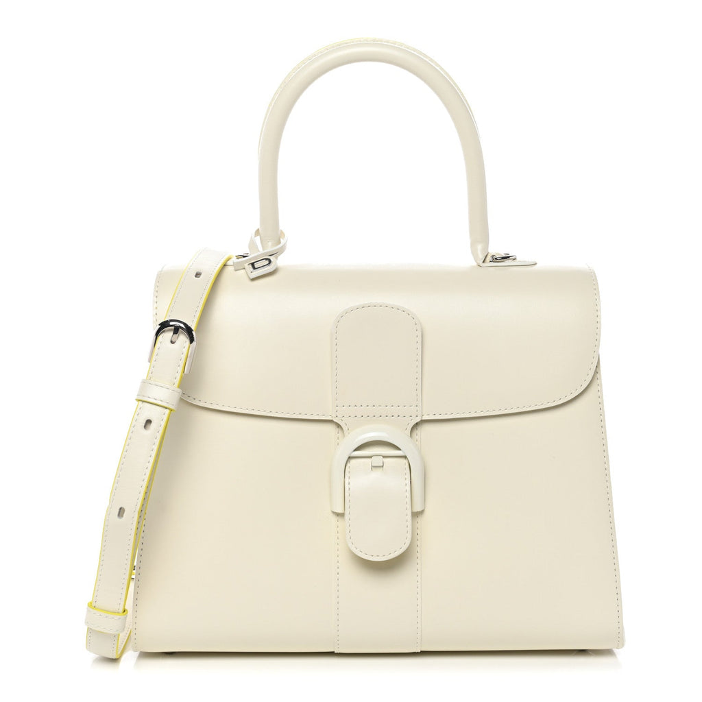 Boxed Calfskin MM Magic Brillant Satchel Ivory