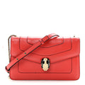 Calfskin Serpenti Forever Crossbody Bag Red
