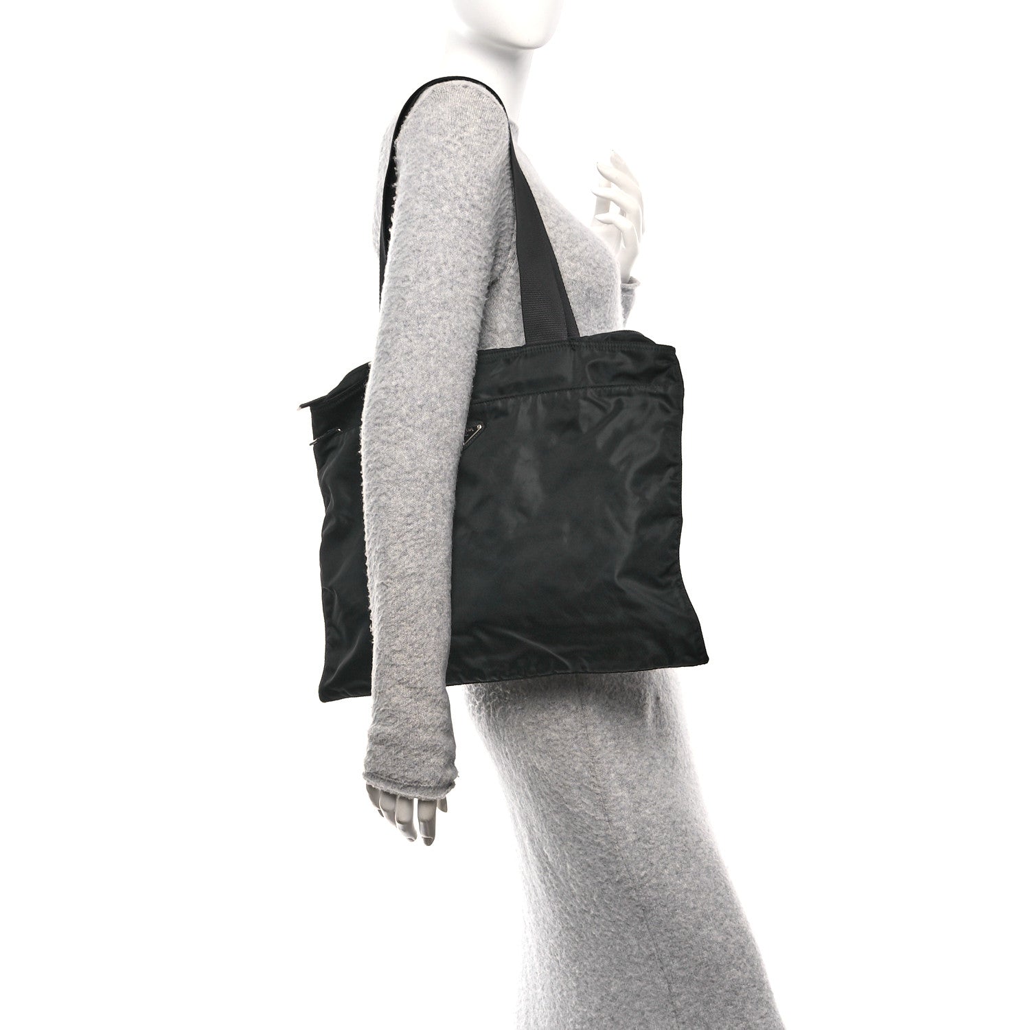Tessuto Nylon Tote Black