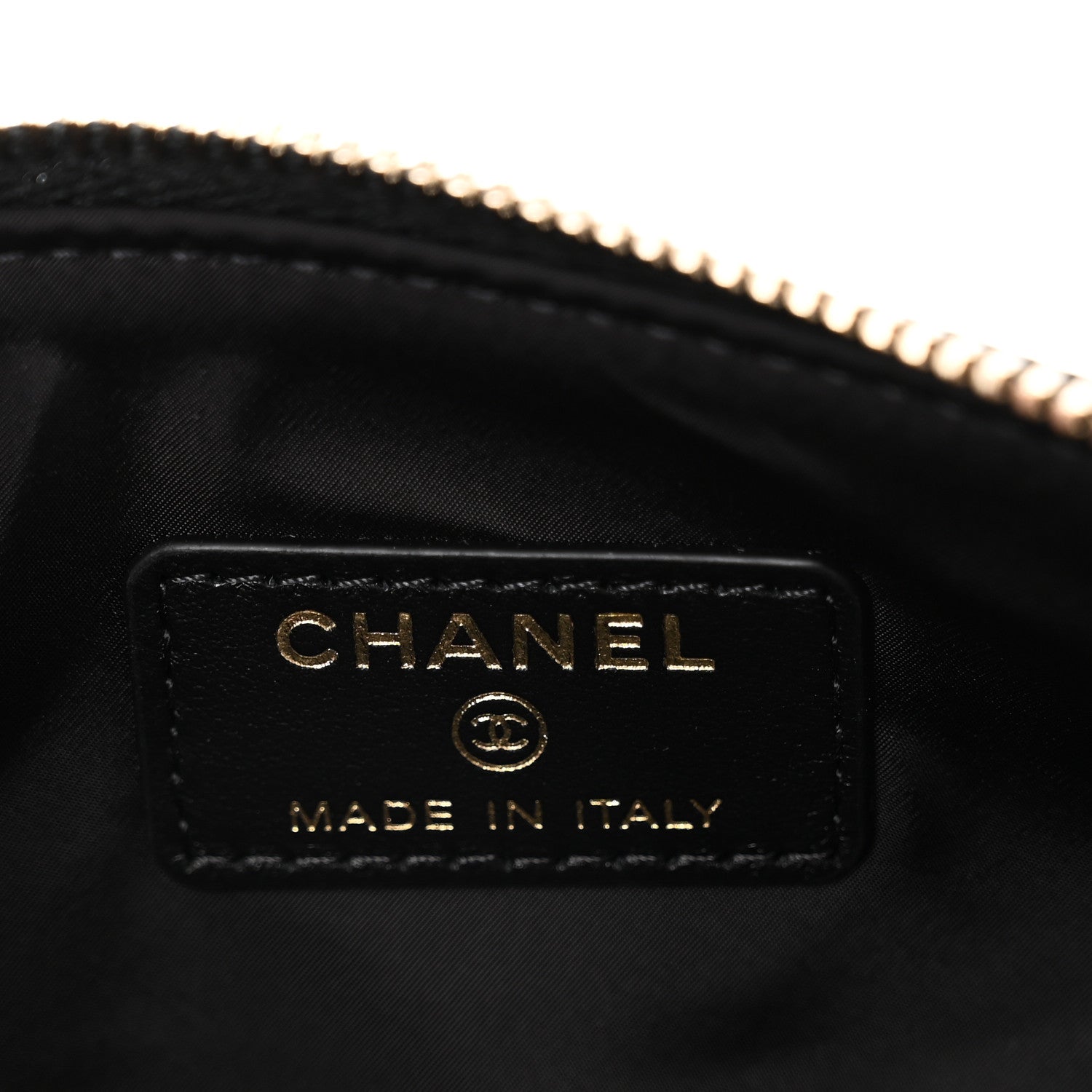 Velvet Effect Nylon Shiny Crumpled Calfskin Mini Quilted Chanel 25 Clutch With Chain Black