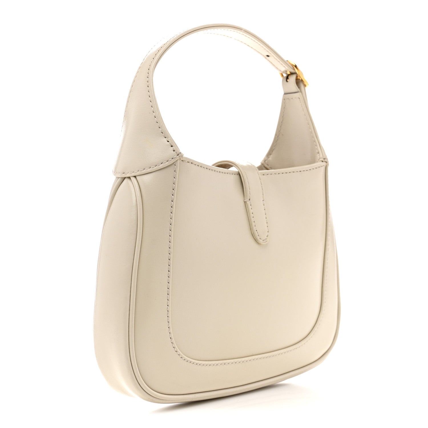 Boarded Dyana Lux Calfskin Mini Jackie 1961 Hobo Mystic White