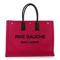 Wool Rive Gauche Tote Fuchsia