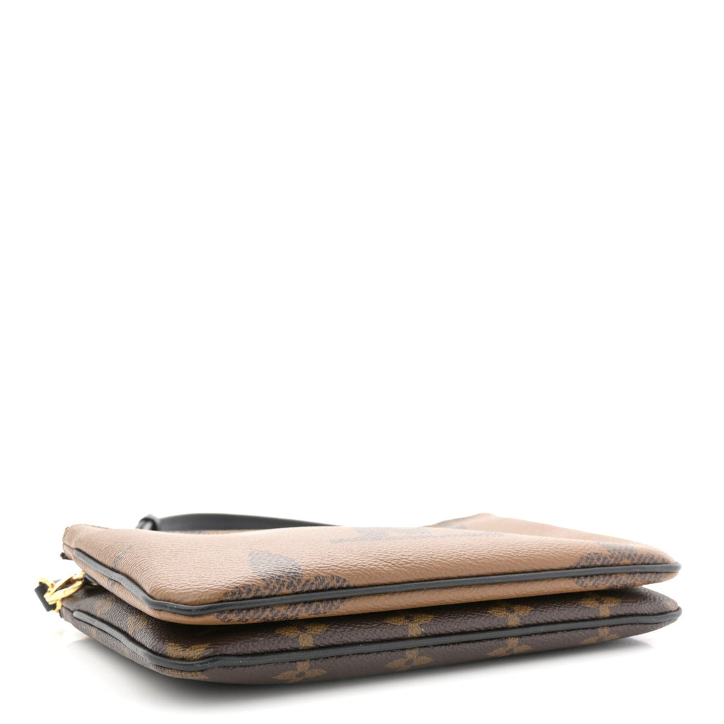 Reverse Monogram Giant Double Zip Pochette