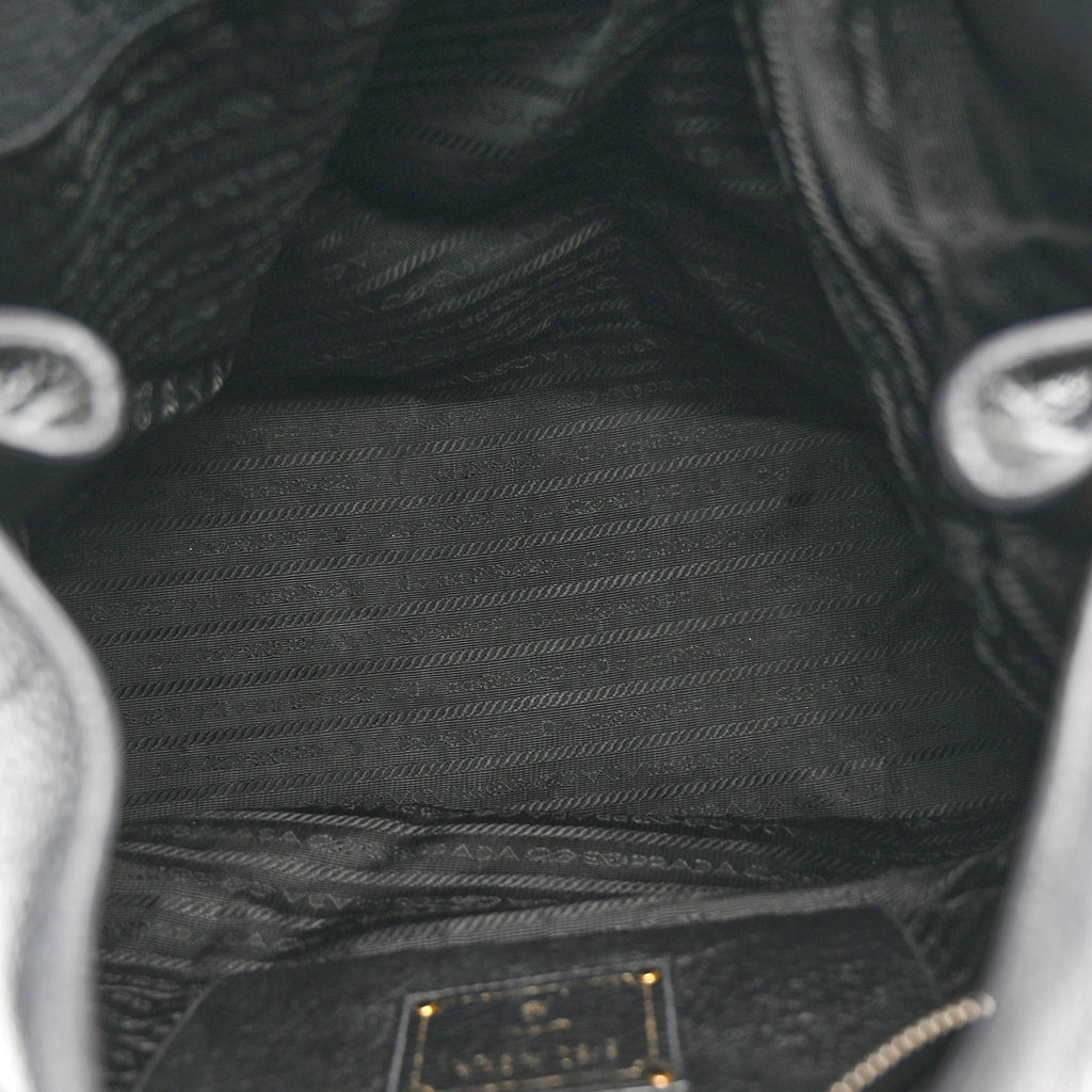 Vitello Daino Hobo Black