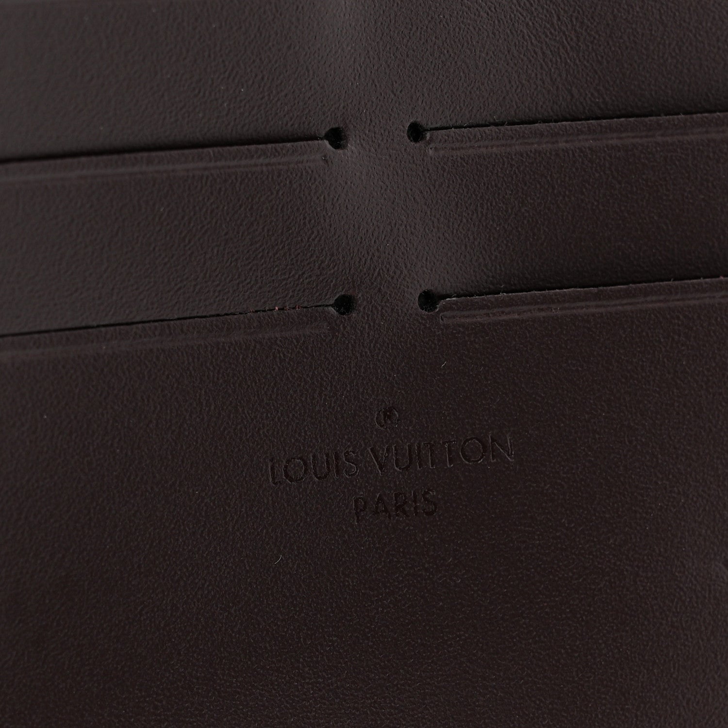 Calfskin Felicie  Holder Insert Amarante