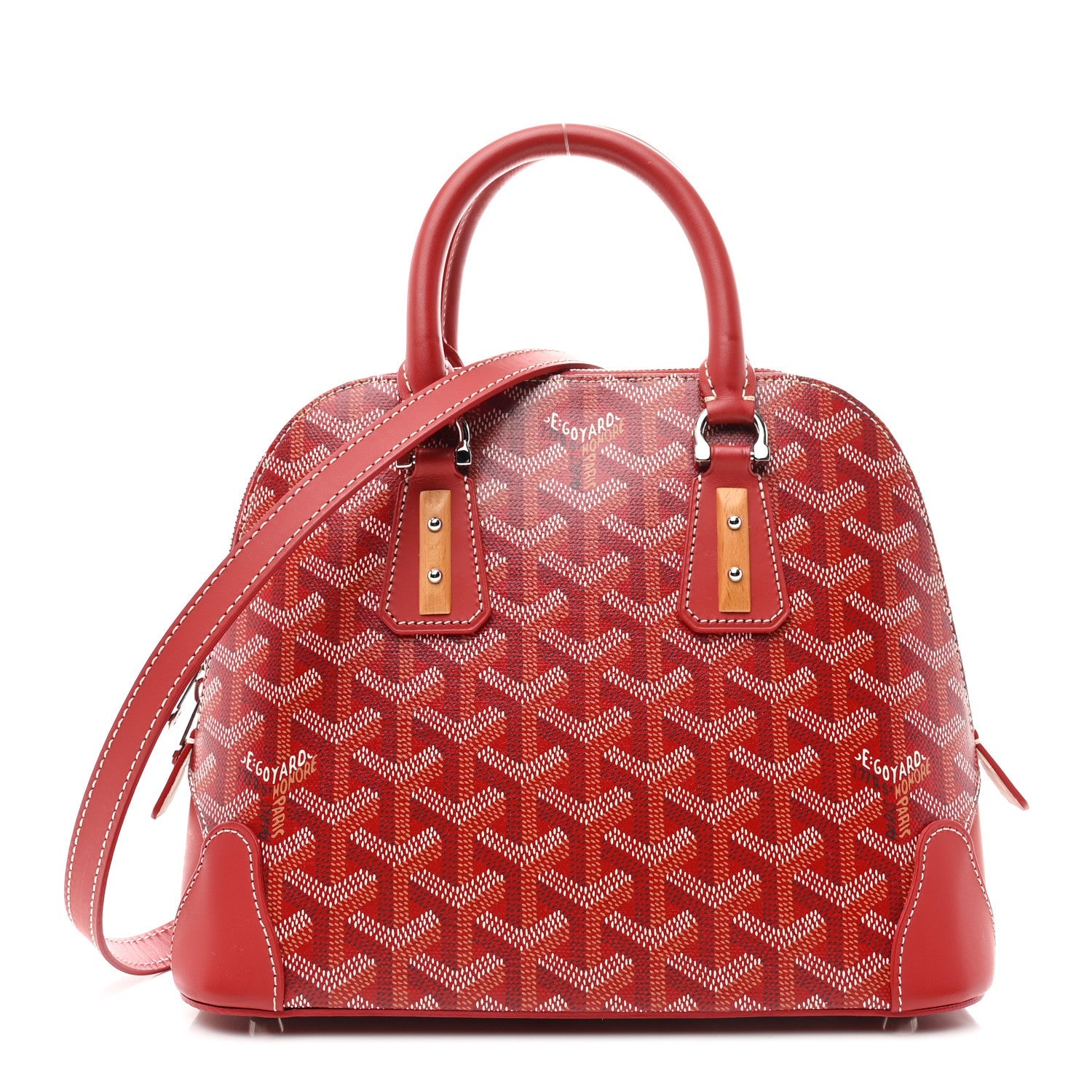 Goyardine Mini Vendome Red
