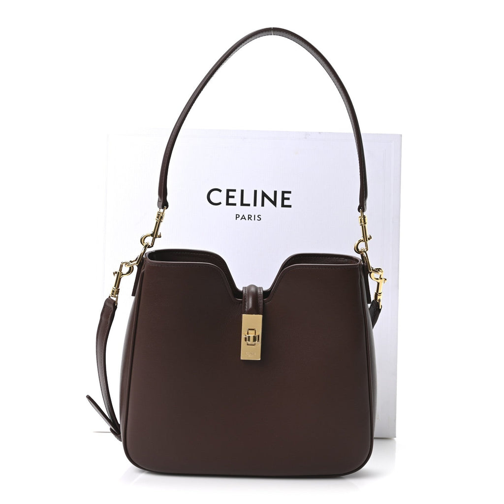 Smooth Calfskin Small Camille 16 Soft Bag Chestnut
