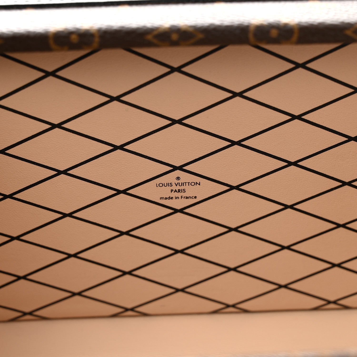 Monogram Petite Malle Black
