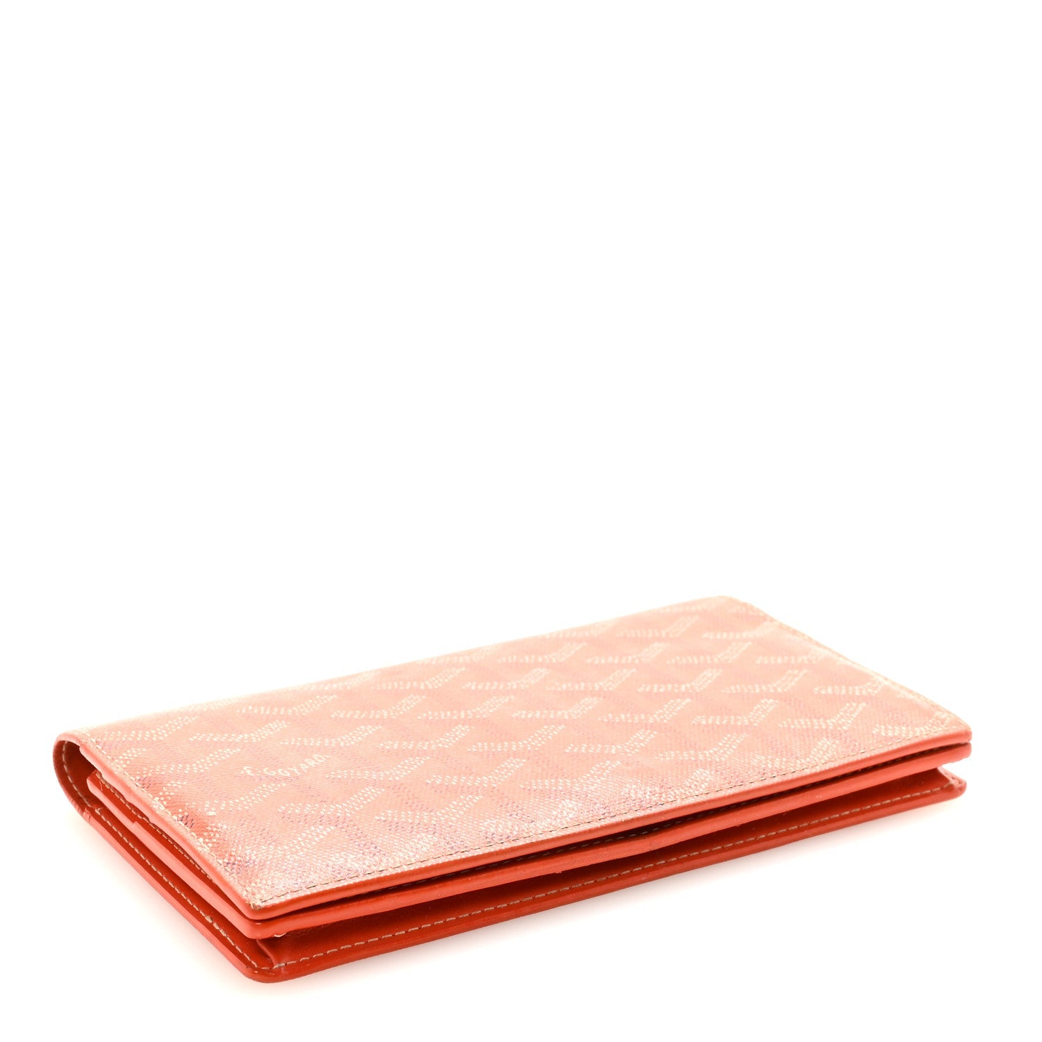 Goyardine Richelieu Wallet Orange
