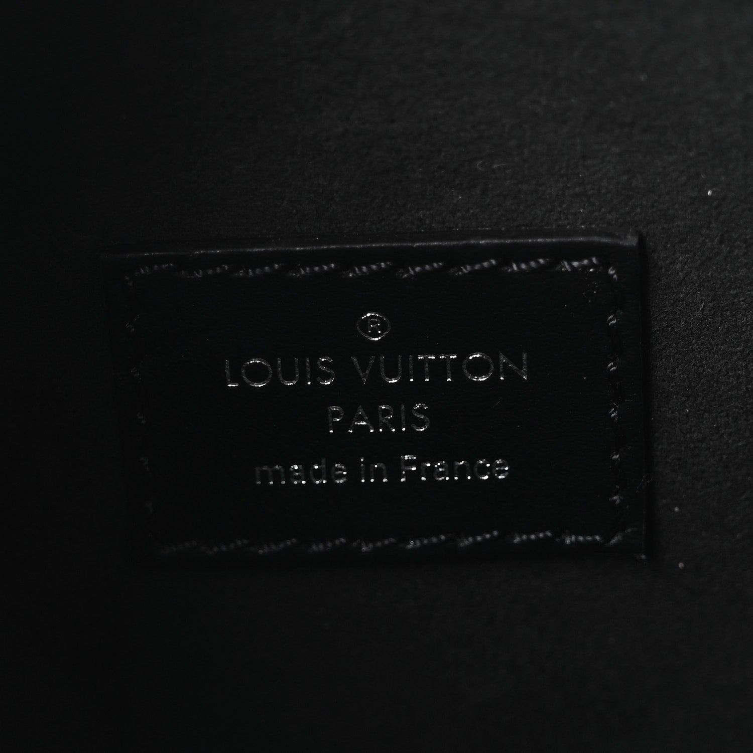 Calfskin Monogram Loop H27 Black