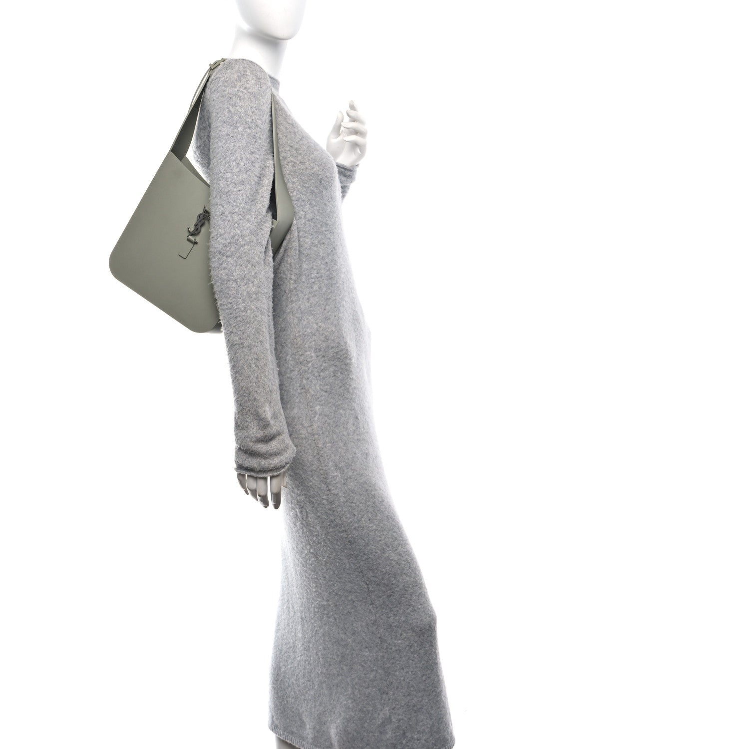 Supple Rubber Le 5 A 7 Hobo Bag Matte Seagrass