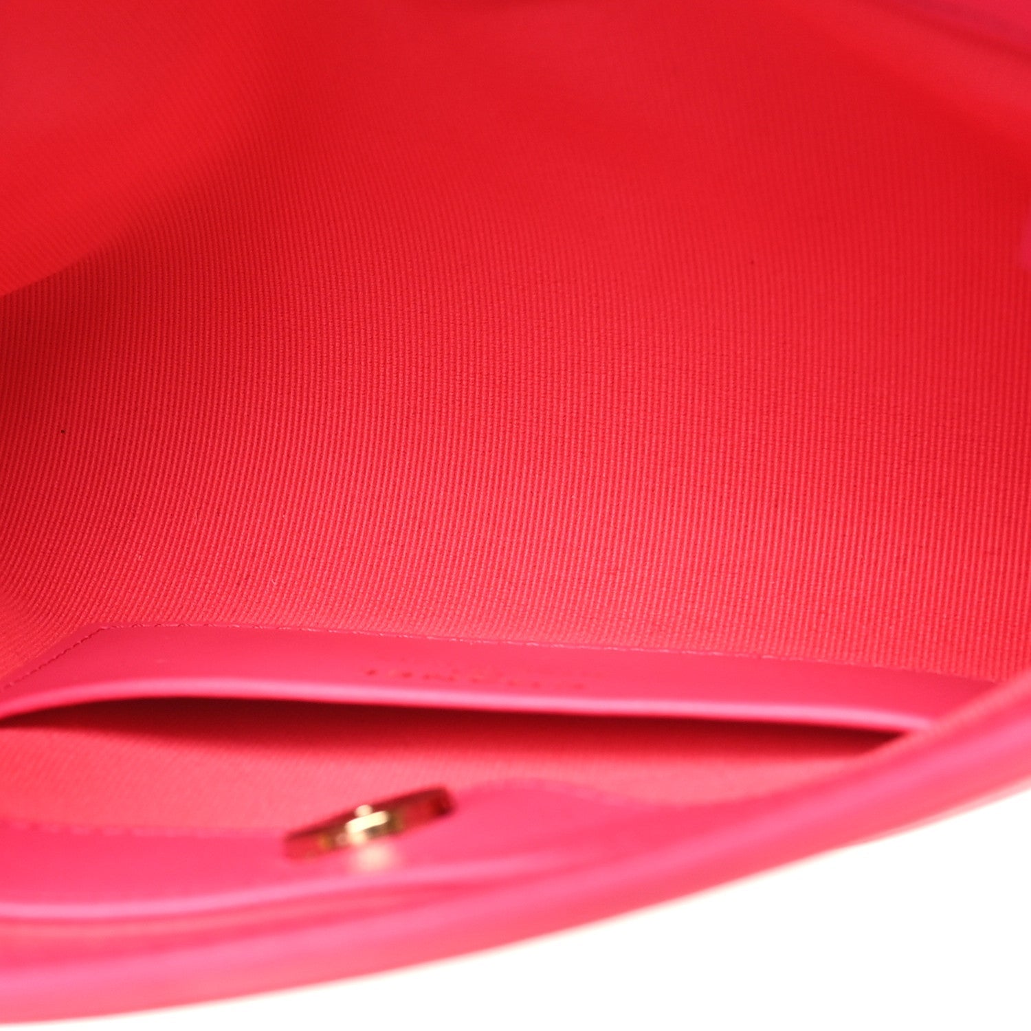 Shiny Crumpled Calfskin Quilted Nano 31 Shopping Bag Pink