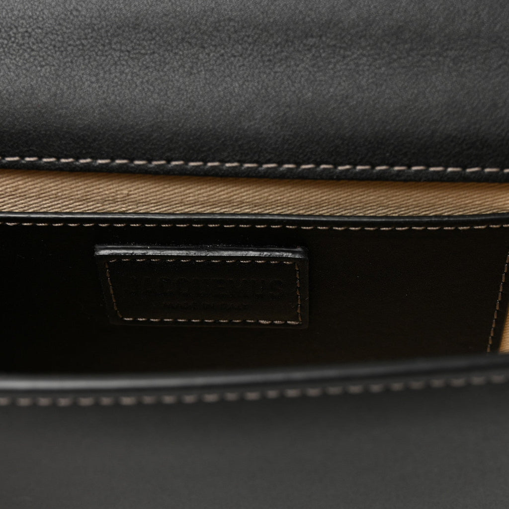 Smooth Calfskin Le Bambino Homme Black