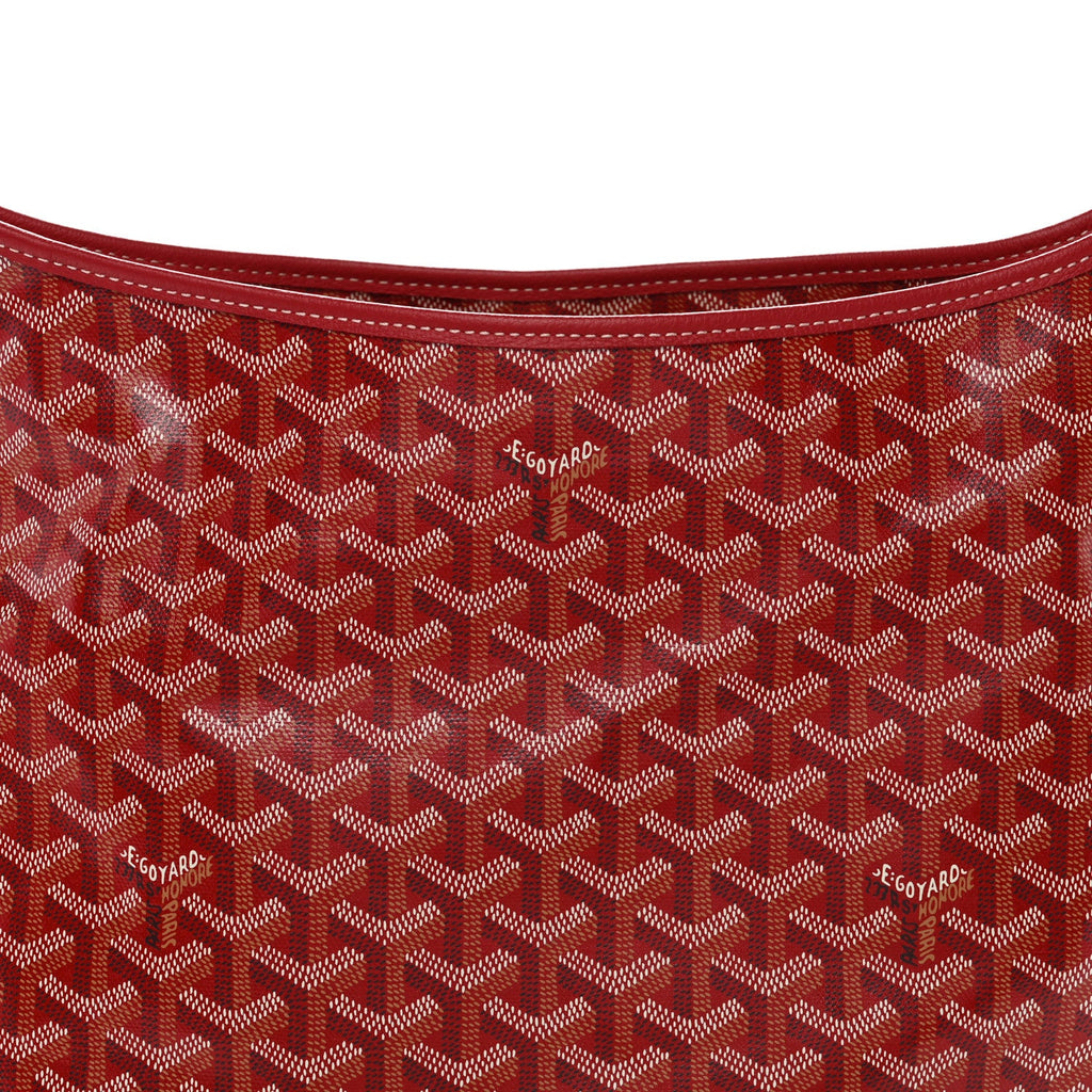 Goyardine Boheme Hobo Red