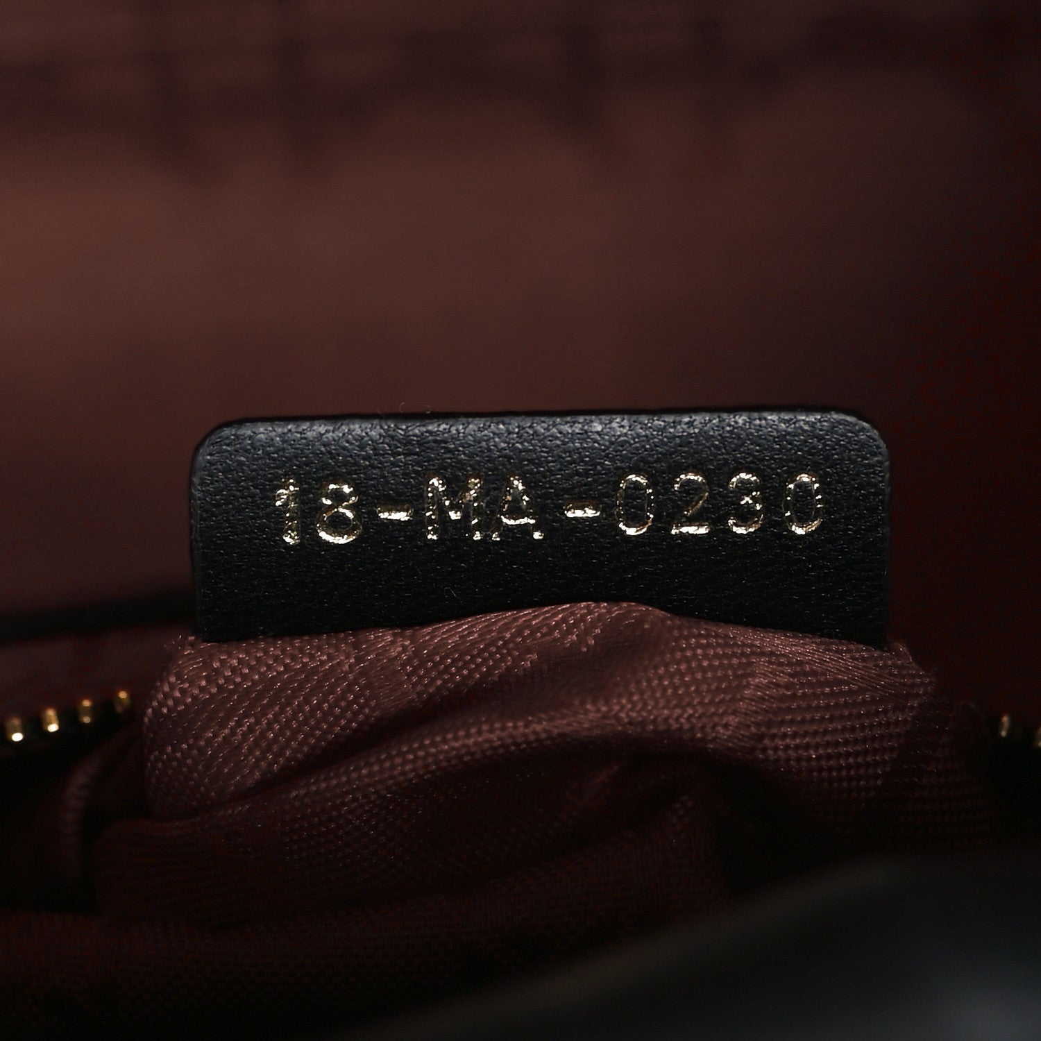 Lambskin Cannage Small My ABCDior Lady Dior Black